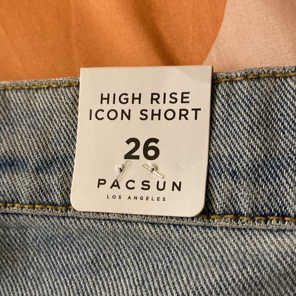 High Rise Distressed Shorts - Picture 6 of 6